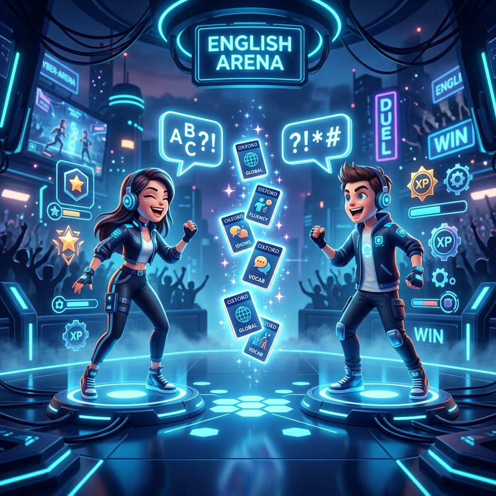 Gamified English Learning: Why Live 1v1 PvP Duels Accelerate Vocabulary Retention