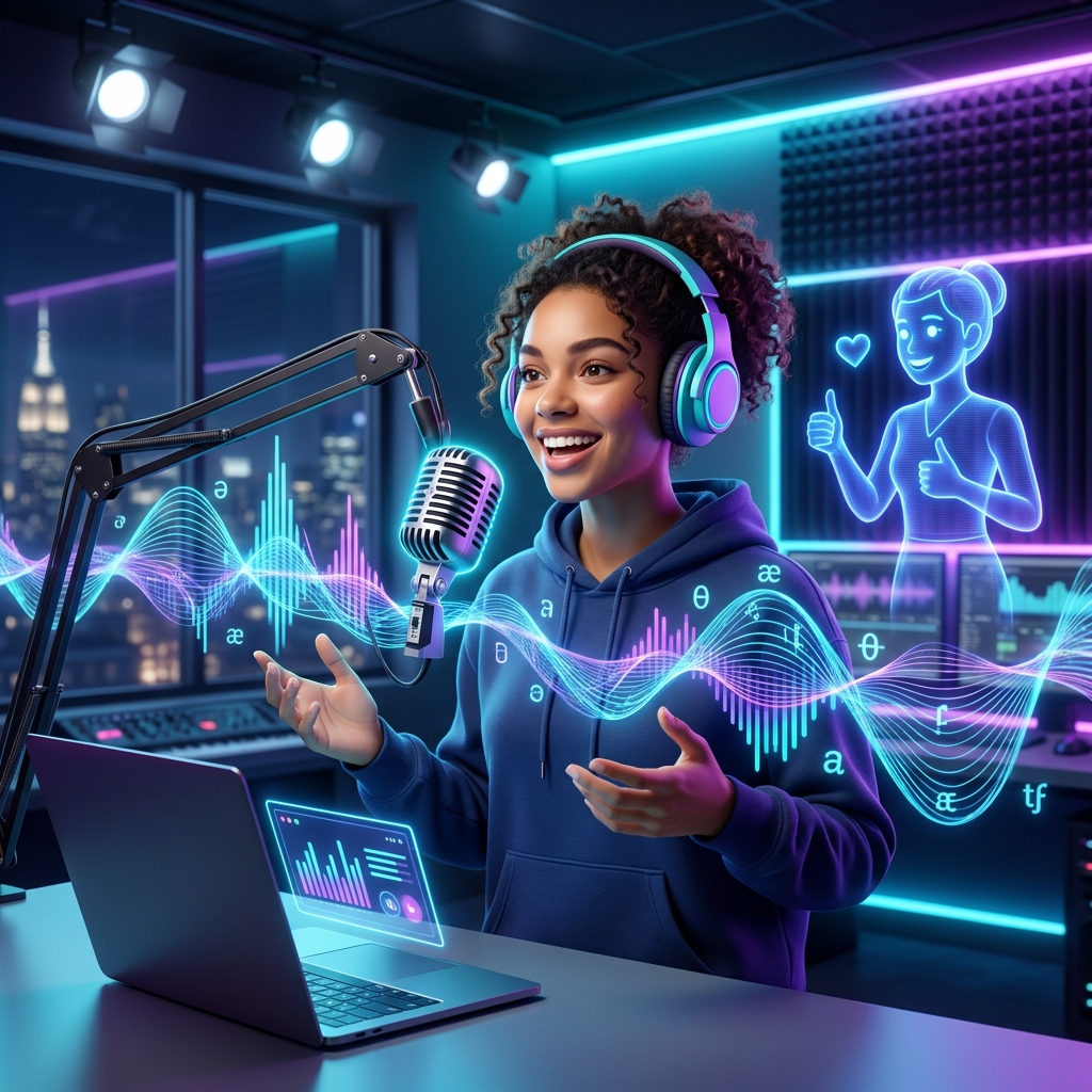English Accent Reduction: How AI Speech Coaches Train Vocal Pitch and Intonation